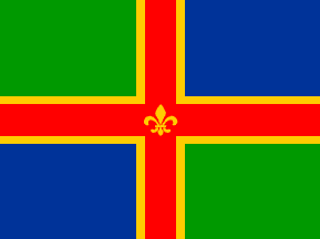 [Flag of Lincolnshire]