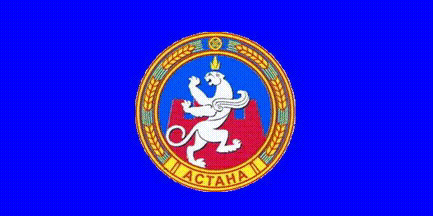 [former city flag Astana]