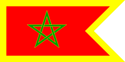 Moroccan navy jack
