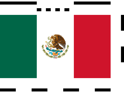 [Mexican flag construction sheet. By Juan Manuel Gabino Villascán]