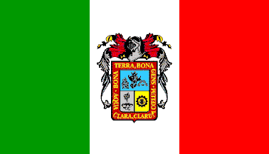 Distrito Federal unofficial tricolor flag