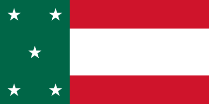 Yucatán unofficial state flag / Flag used by the Republic of Yucatán