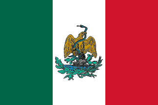 [Third official variant of the 1823 flag. By Juan Manuel Gabino Villascán]