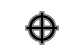 Celtic cross neonazi flag #4